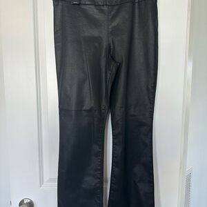 Express Black Flare Wide Leg Jeans